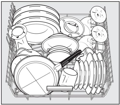 MIELE DIMENSION G 5505 SCI  - INSTALLATION SHEET FOR I-MODELS (PRINT ON 11X17 PAPER FOR BETTER READABILITY) - Lower basket - 1