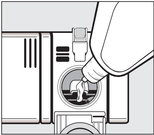 MIELE DIMENSION G 5505 SCI  - INSTALLATION SHEET FOR I-MODELS (PRINT ON 11X17 PAPER FOR BETTER READABILITY) - Adding rinse aid - 2