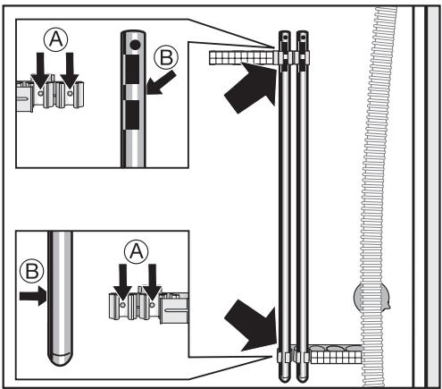 MIELE W 1203 - Remove the shipping struts - 7