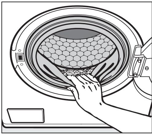 MIELE W 1203 - Remove the laundry - 1