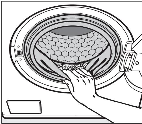 MIELE W 1213 - Remove the laundry - 1