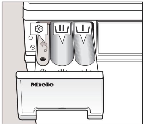 MIELE W 1213 - Add detergent - 1