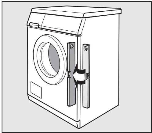 MIELE W 1215 - Level the washer - 1