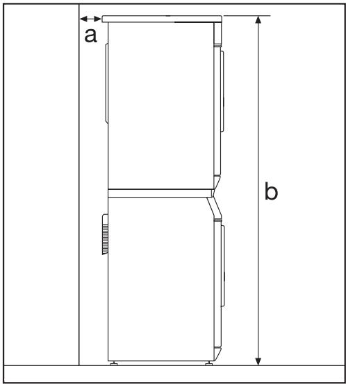 MIELE W 1215 - Washer/ Dryer Stack - 1