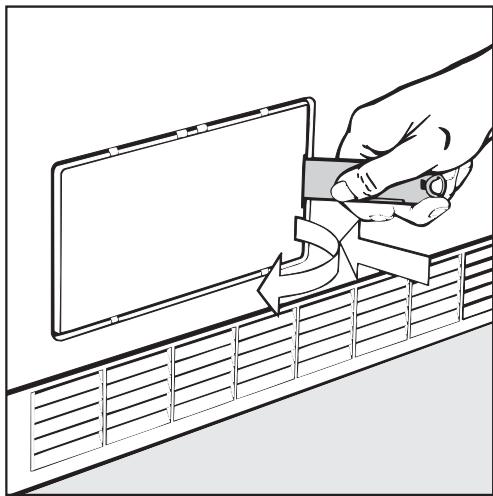 MIELE T 494 C - Cleaning the condenser unit - 1
