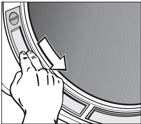 MIELE T 1323 C - Cleaning the lint filter - 3