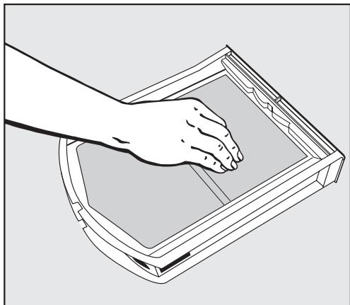 MIELE T 1329 C - Cleaning the lint filter - 2