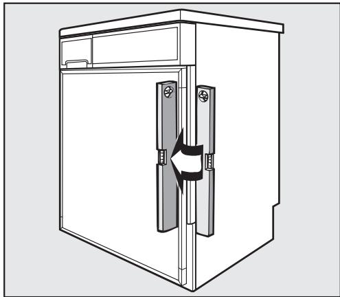 MIELE T 1329 C - Level the dryer - 1