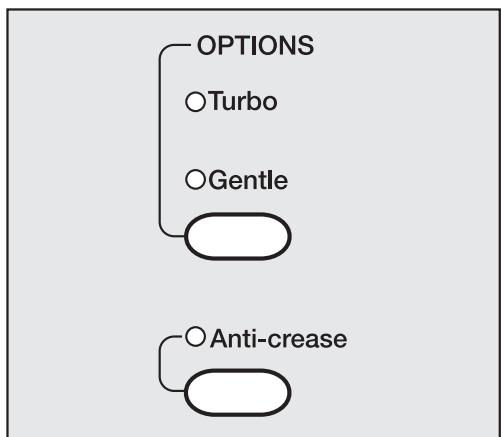 MIELE T 1329 C - Select a drying option (if needed) - 1
