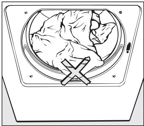 MIELE T 1332 C - Turn on the dryer and load the laundry - 1
