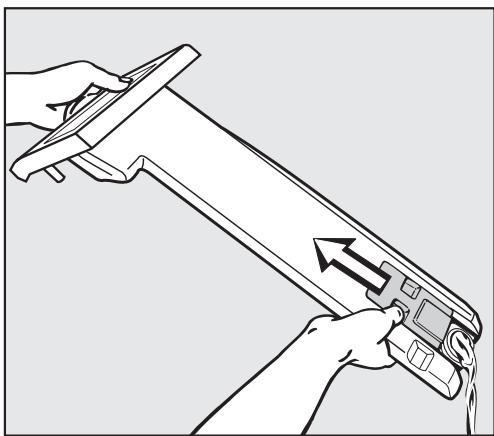 MIELE T 1332 C - Emptying the condensed water container - 2