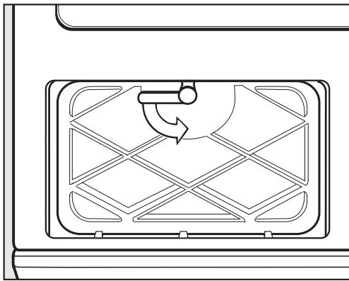 MIELE T 1332 C - Removing the condenser - 2