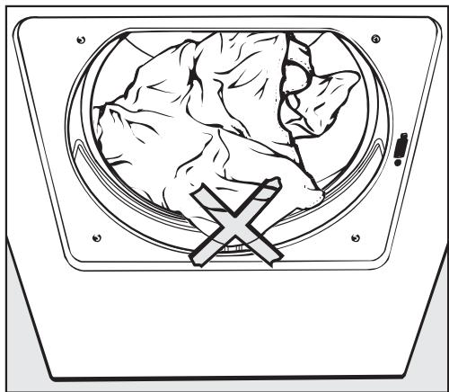 MIELE T 1332 C - Turn on the dryer and load the laundry - 3