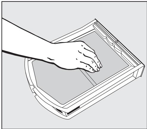 MIELE T 1413 - Cleaning the lint filter - 2