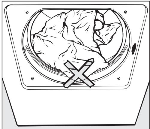 MIELE T 1415 - Turn on the dryer and load the laundry - 1
