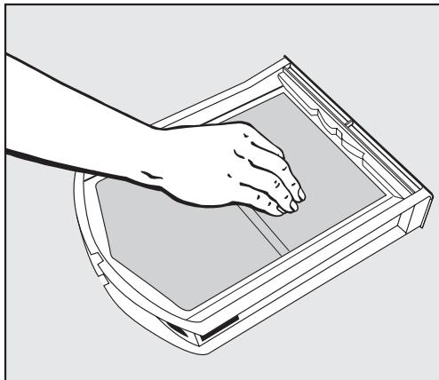 MIELE T 1415 - Cleaning the lint filter - 2