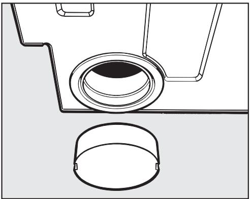 MIELE T 1515 - Installation at the left or right side of the machine - 2