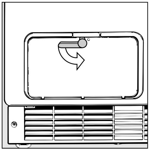 MIELE T 1570 C - Cleaning the heat exchanger - 1