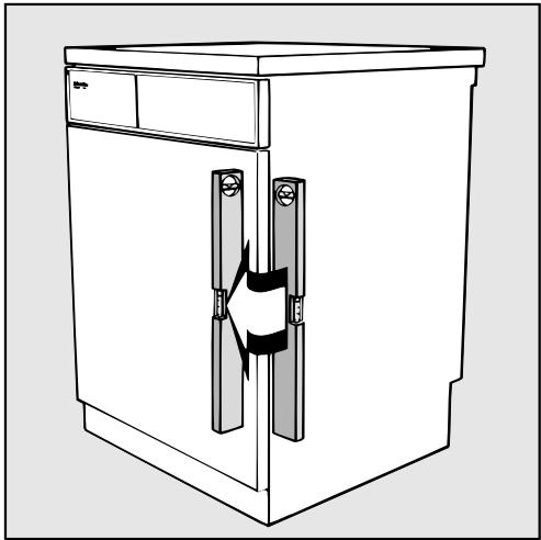 MIELE T 1570 C - "EASY INSTALLATION KIT" - 1