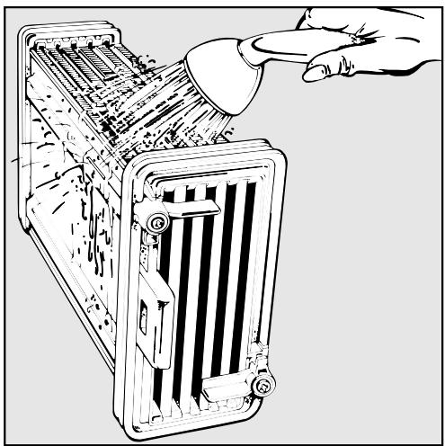 MIELE T 1570 C - Cleaning the heat exchanger - 5