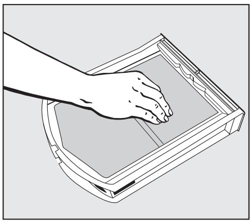 MIELE T 8012 C - Cleaning the lint filter - 2