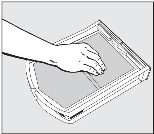 MIELE T 8013 C - Cleaning the lint filter - 2