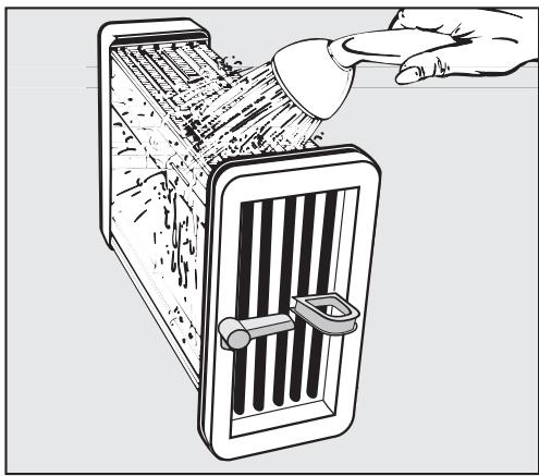 MIELE T 7644 C - Cleaning the condenser unit - 1