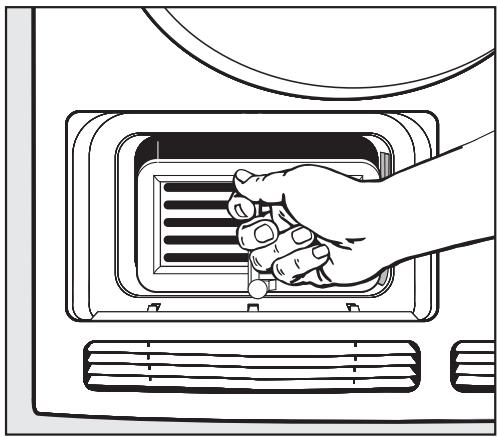 MIELE T 7644 C - Cleaning the condenser unit - 4