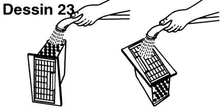 VEDETTE VST236 - Pour nettoyer le condenseur : - 1