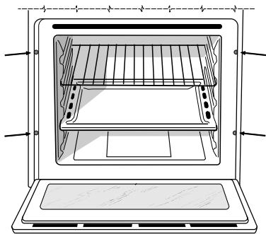 INDESIT FIE 76 P K.A IX - Centring and fastening - 1