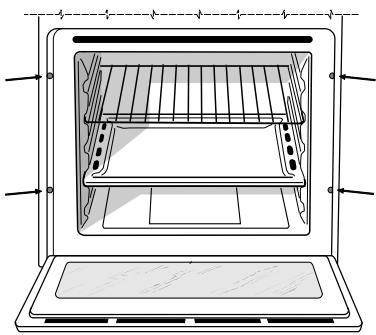 INDESIT FIE 76 P K.A IX - Centrage et fixation - 1