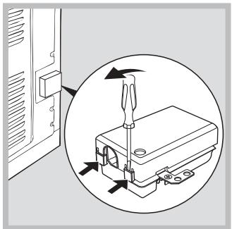 INDESIT FIE 76 P K.A IX - Montage du cable d'alimentation - 1