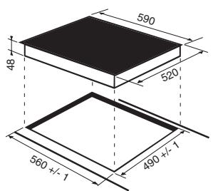 INDESIT VRA641DBS - Zabudowa - 1