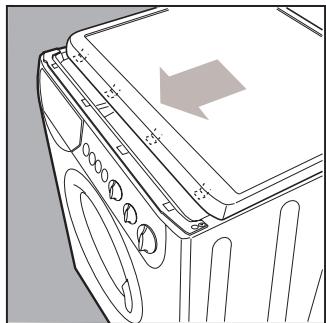 INDESIT W 104 T - How to change the power supply cable - 4