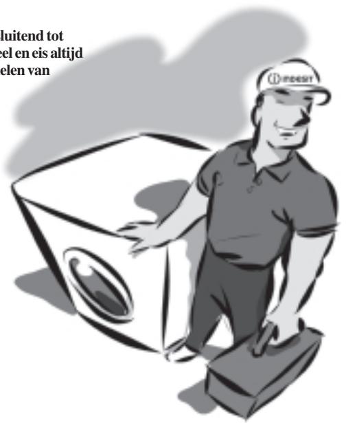 INDESIT W 104 T - Uw veiligheid en die van uw gezin De wasmachine is overeenstemming rigoureuze interna vergilheidsnormen - 1