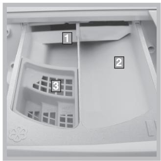 INDESIT WIXXL126 - Tiroir à produits lessiviels - 1
