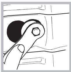 INDESIT WIXXL126 - Remove the transit fixings - 2
