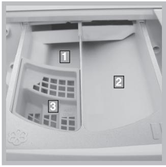 INDESIT WIXXL126 - Szufladka na środki piorące - 1