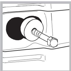 INDESIT WIXXL126 - Remover os dispositivos de fixação para o transporte - 3