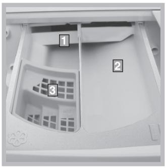 INDESIT WIXXL126 - Detergent dispenser - 1