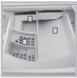 INDESIT WIXXL126 - Contenedor de detergente - 1