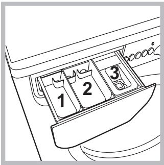 INDESIT IWUC4105 - Tiroir à produits lessiviels - 1