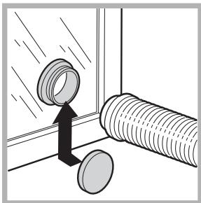 INDESIT IDVA 735, IDVA735, IDVA735, IDVA735FR - Window ventilation hole - 1