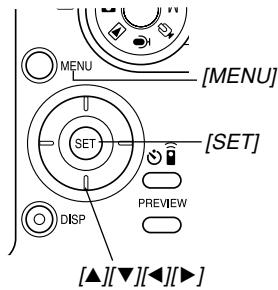 CASIO EX-P600 - Press [MENU]. - 1
