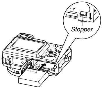 CASIO EX-P600 - Load the battery (page 38). - 3
