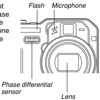CASIO EX-P600 - Operation Lamp and Focus Frame Operation - 1
