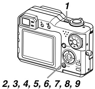 CASIO EX-P600 - To configure display language and clock settings - 1