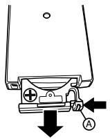 CASIO EX-P600 - Loading the Battery - 1