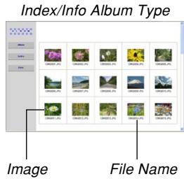 CASIO EX-P600 - Viewing Album Files - 1