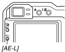 CASIO EX-P600 - Press [AE-L]. - 1